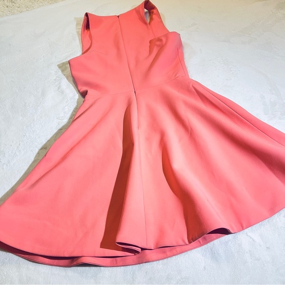 Elizabeth & James Coral Flared Dress - Picture 4 of 6